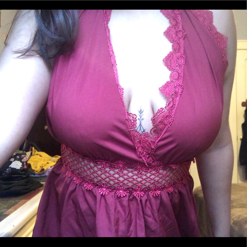 Red-ish/Burgundy Dress